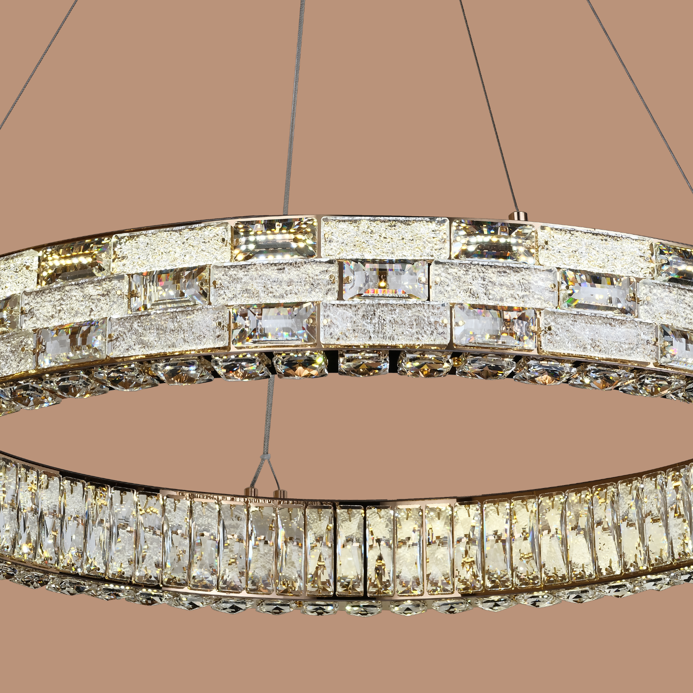 The Auric Halo Chandelier