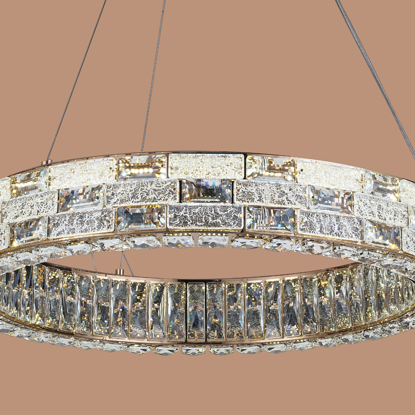 The Auric Halo Chandelier