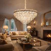 The Sovereign Cascade Chandelier