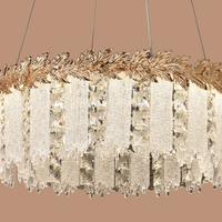 The Laurel Frost Chandelier