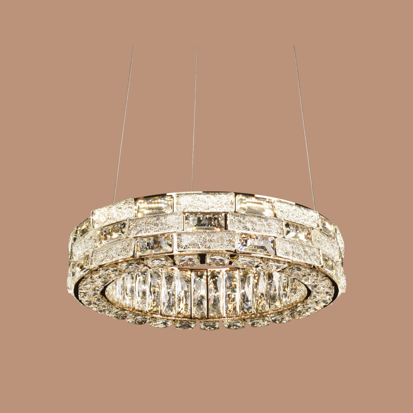 The Auric Halo Chandelier