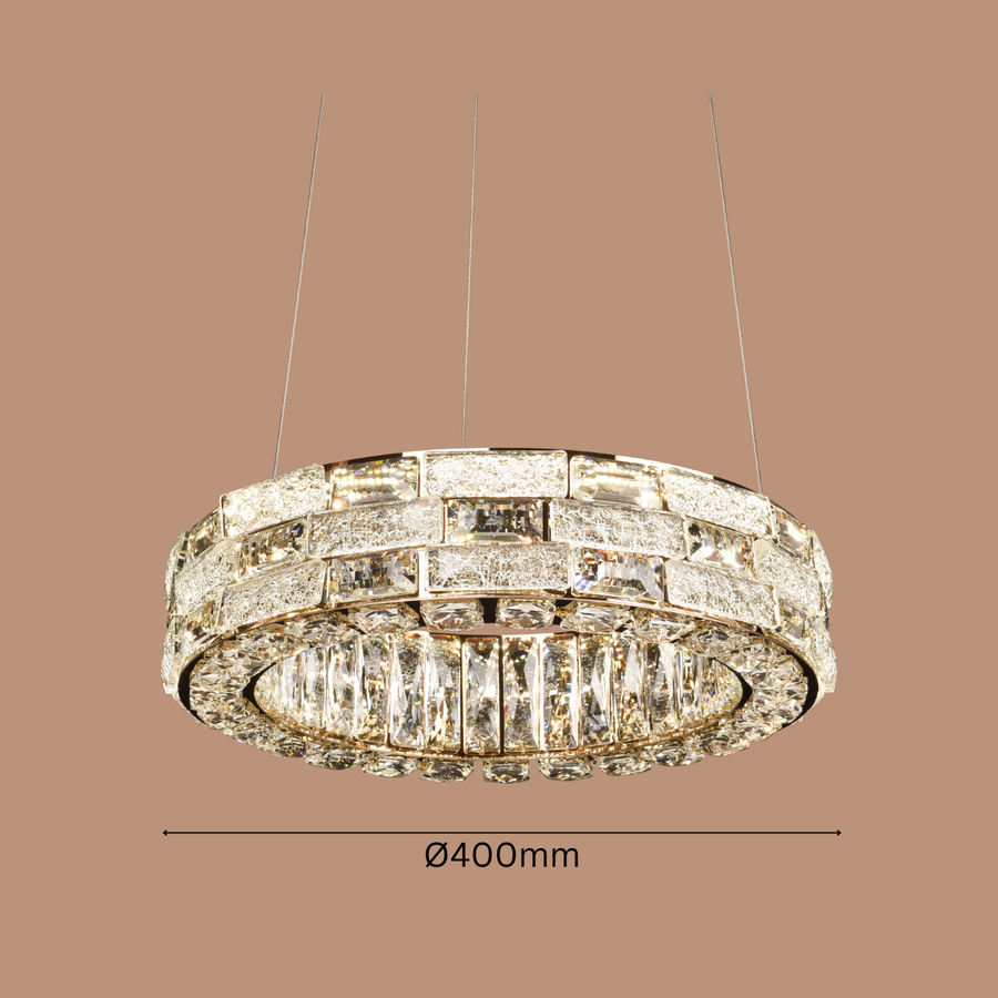 The Auric Halo Chandelier