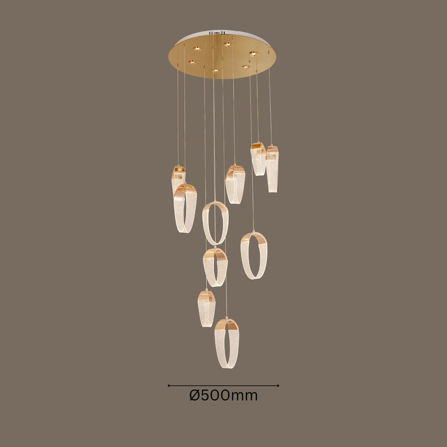 The Stardust Orbital Multi Pendant Light