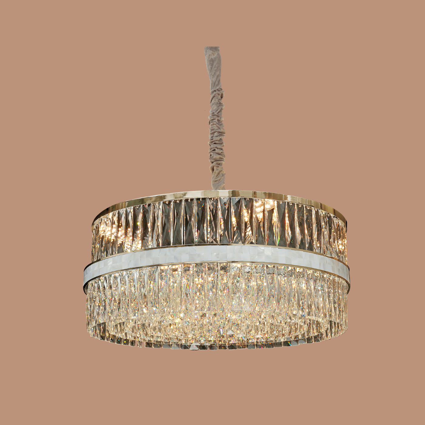 The Celestial Drum Chandelier