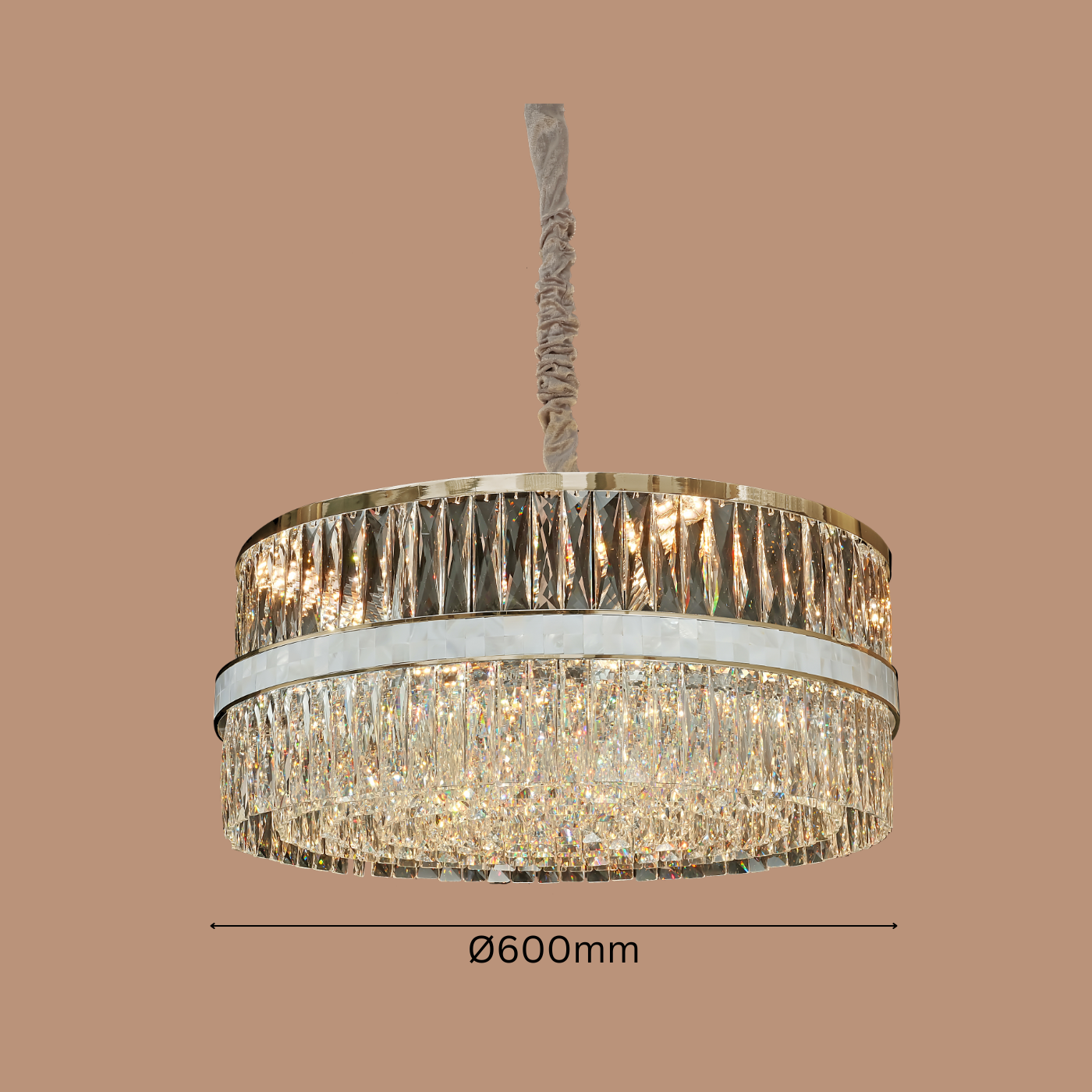 The Celestial Drum Chandelier