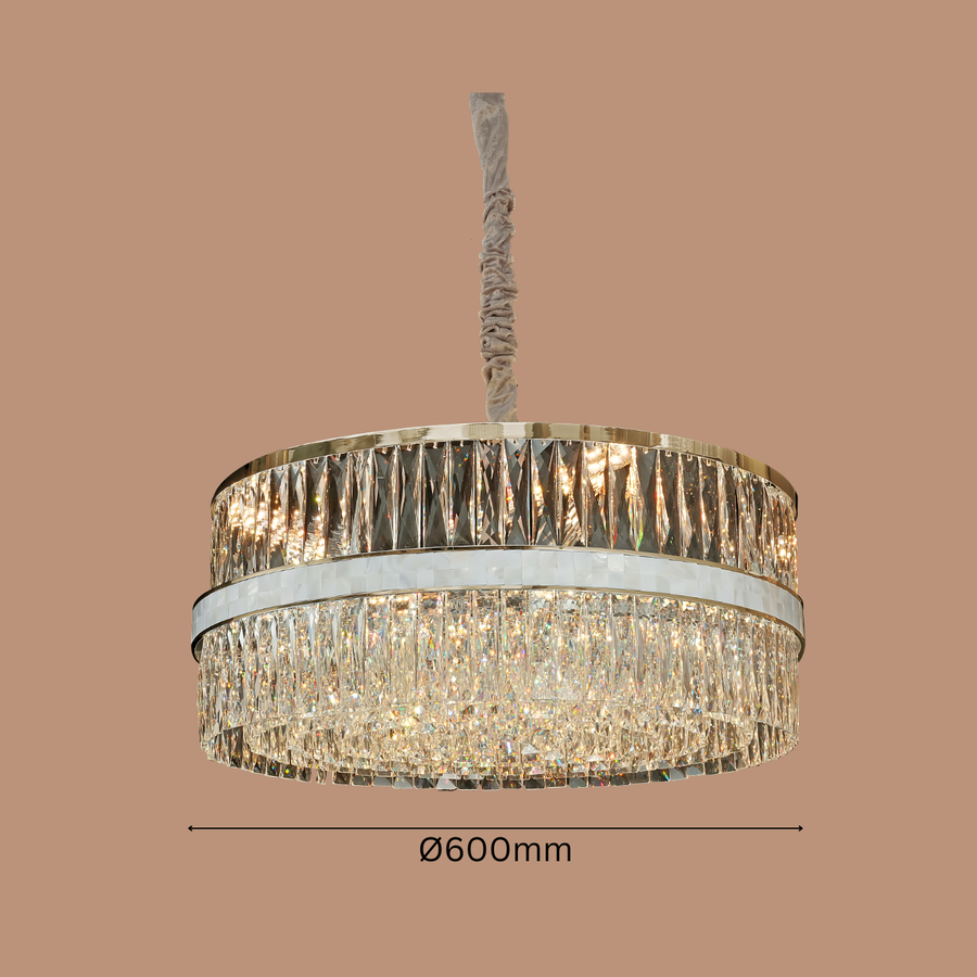 The Celestial Drum Chandelier