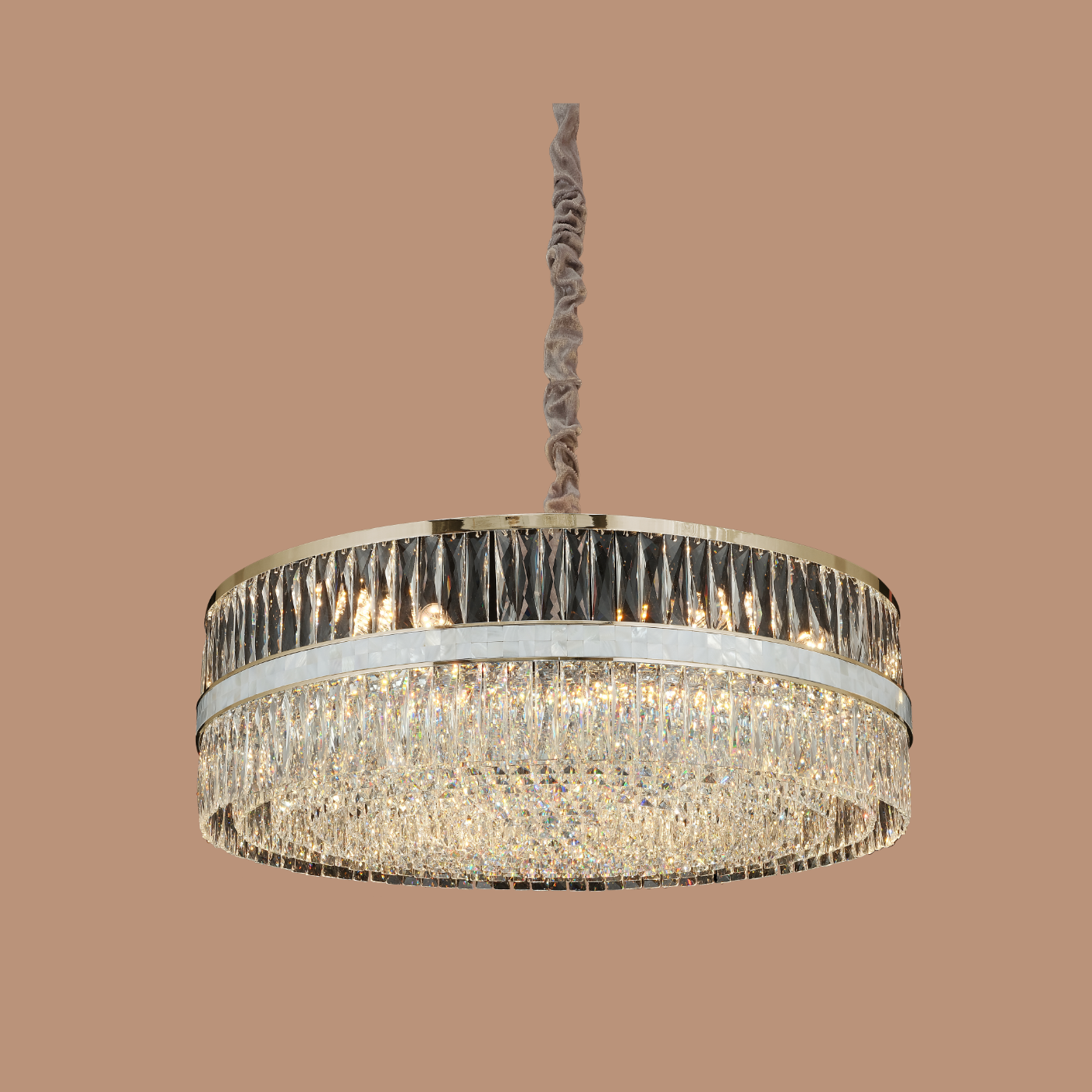 The Celestial Drum Chandelier
