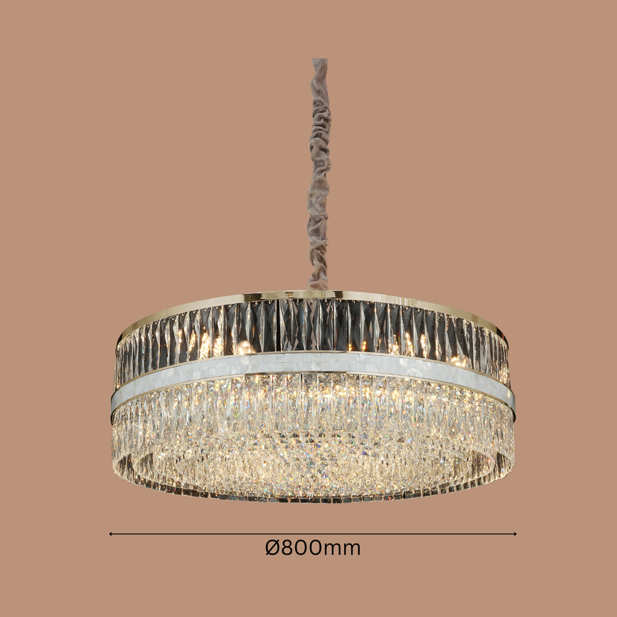 The Celestial Drum Chandelier