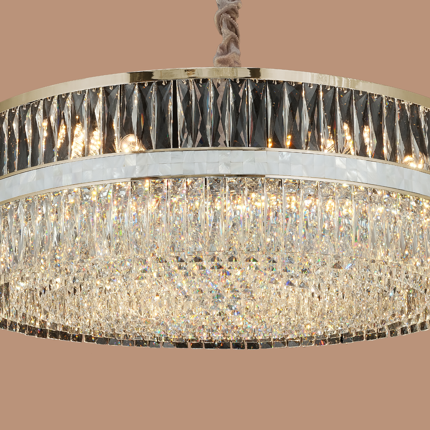 The Celestial Drum Chandelier