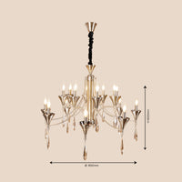 Grand Manor Chandelier - Teenbatti