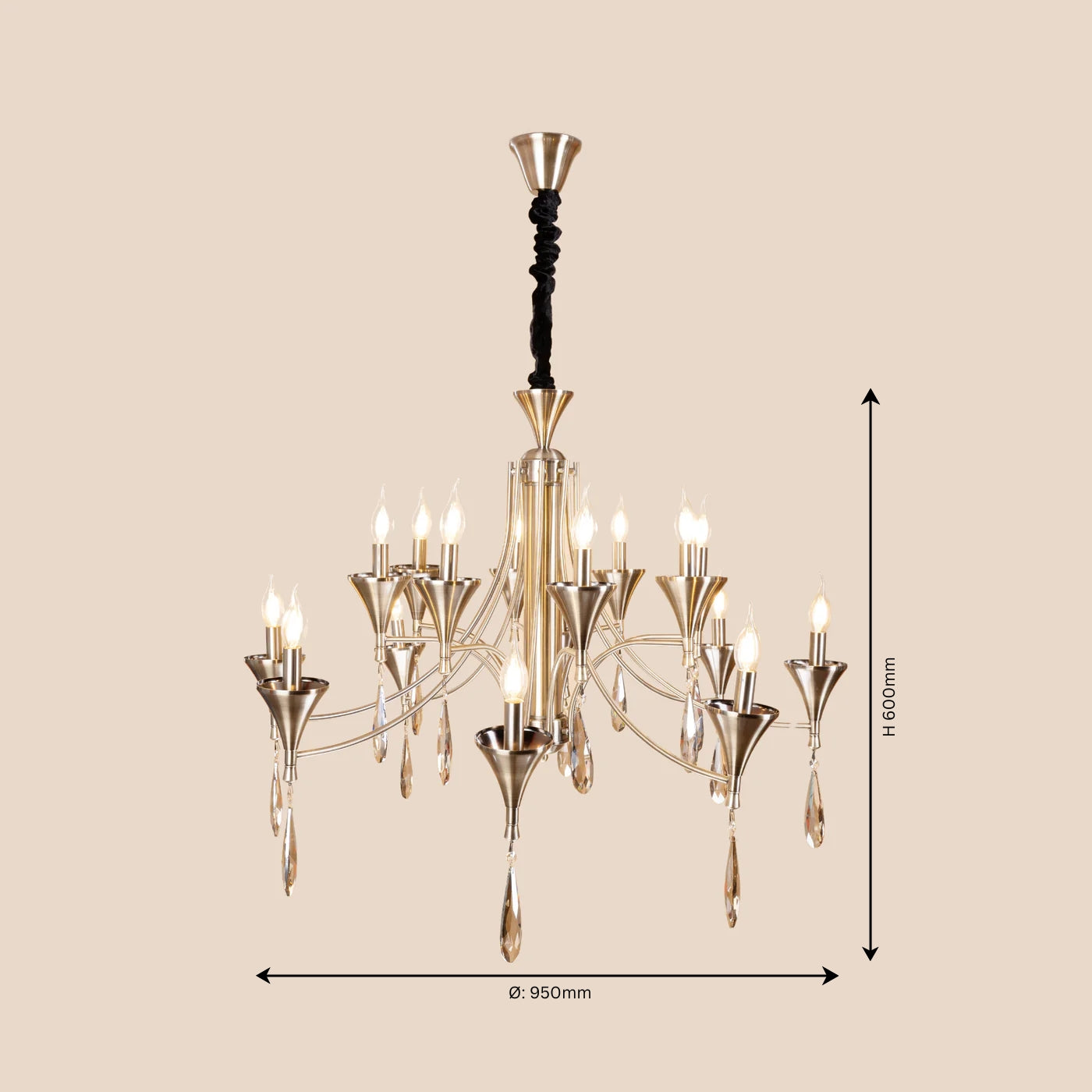 Grand Manor Chandelier