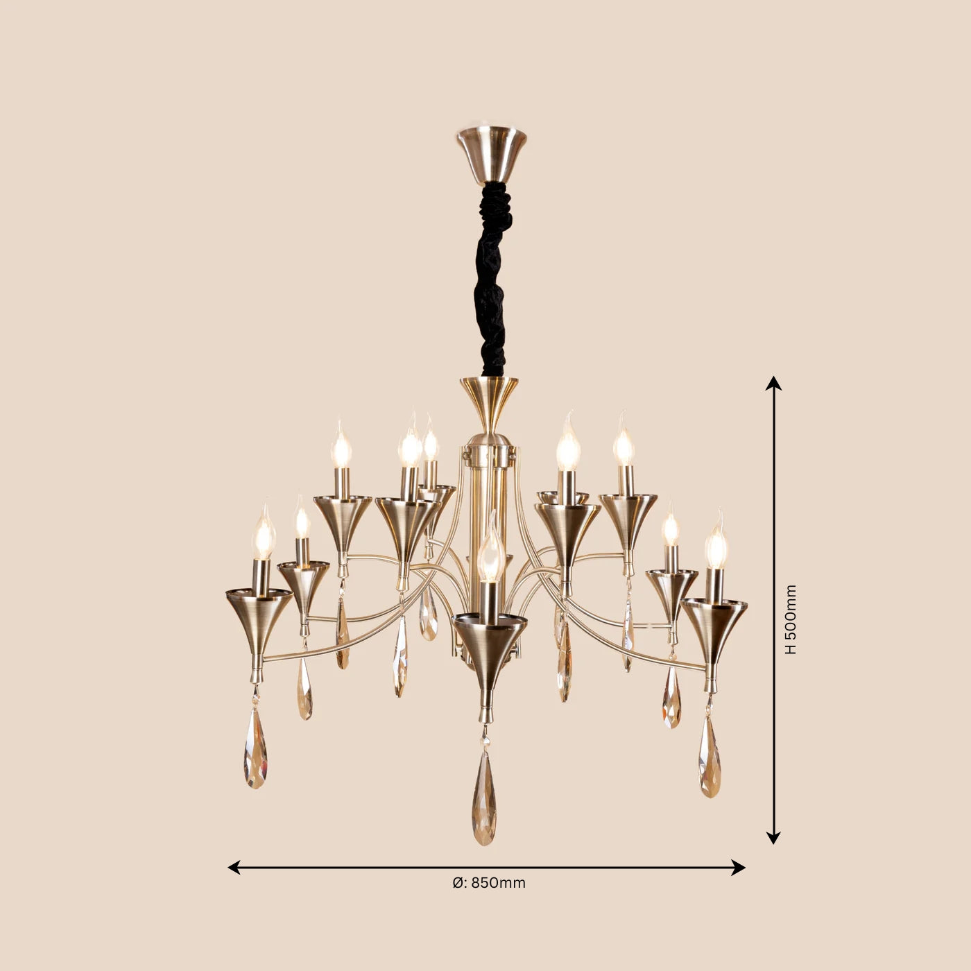 Grand Manor Chandelier