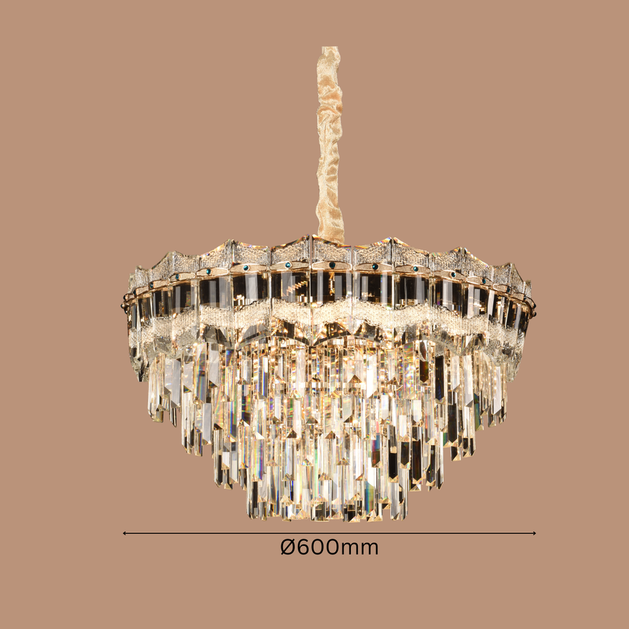 The Sovereign Cascade Chandelier