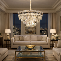The Sovereign Cascade Chandelier