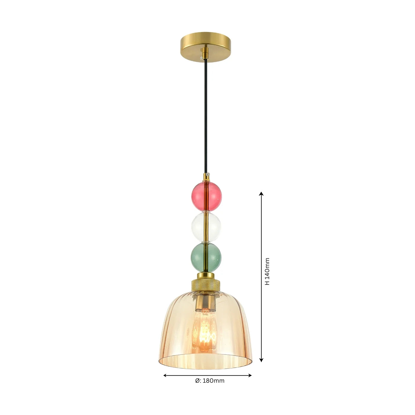 Infinity Gemstone Hanging Light - Teenbatti