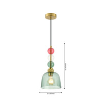 Infinity Gemstone Hanging Light