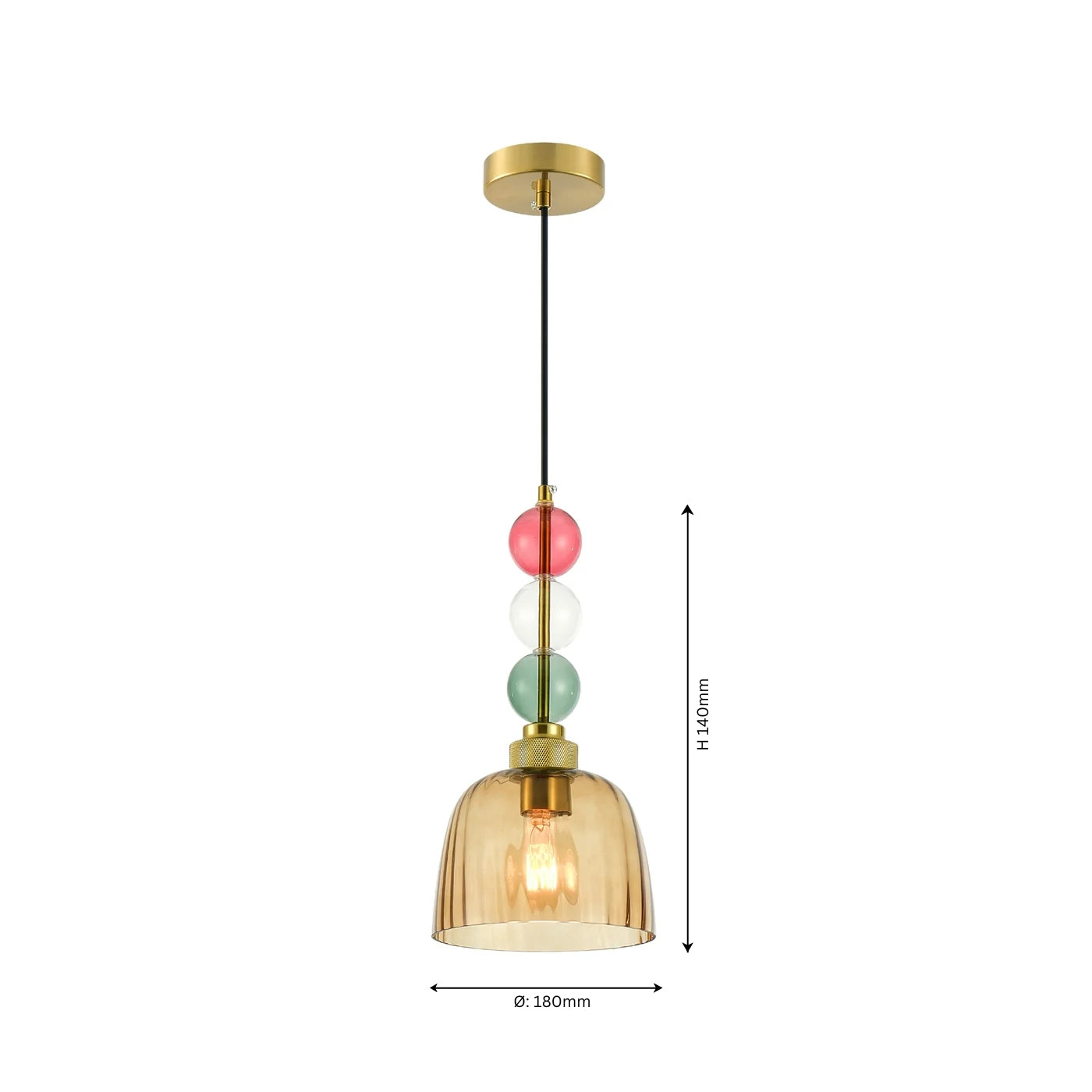 Infinity Gemstone Hanging Light - Teenbatti