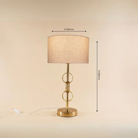 Interlock Table Lamp - Teenbatti