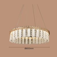 The Laurel Frost Chandelier