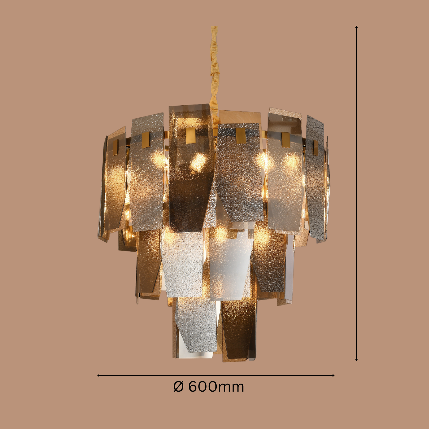 The Prism Two Tier Chandelier