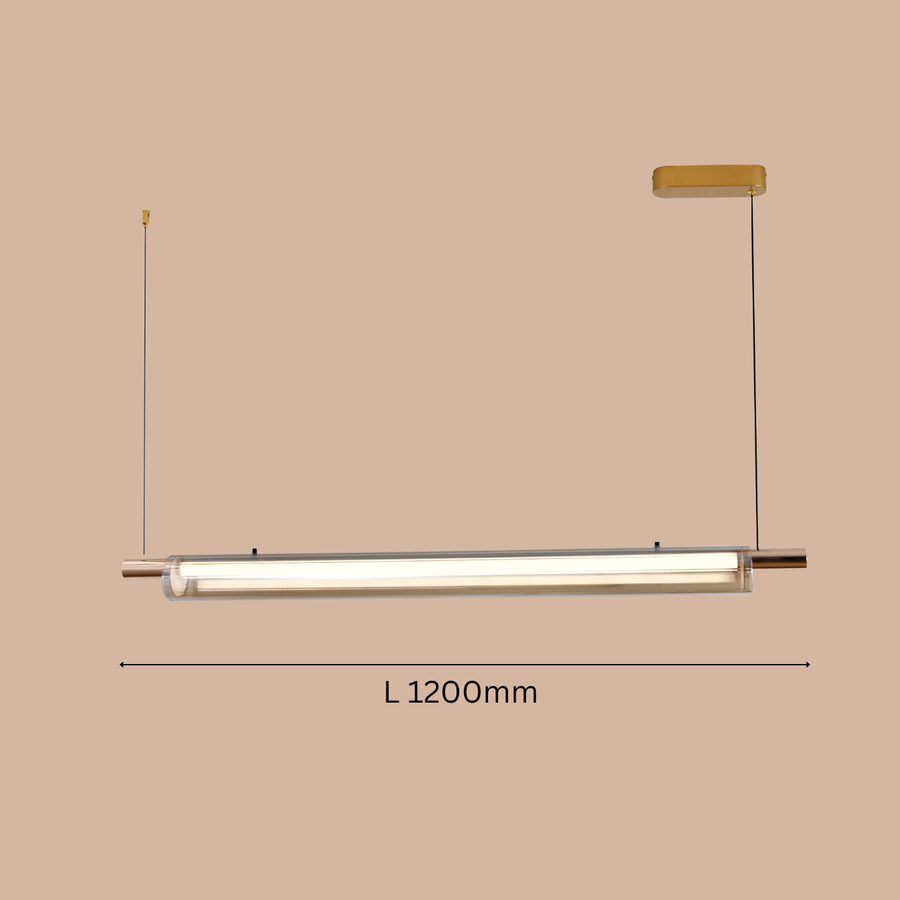 The Cylindrus Bar Linear Pendant