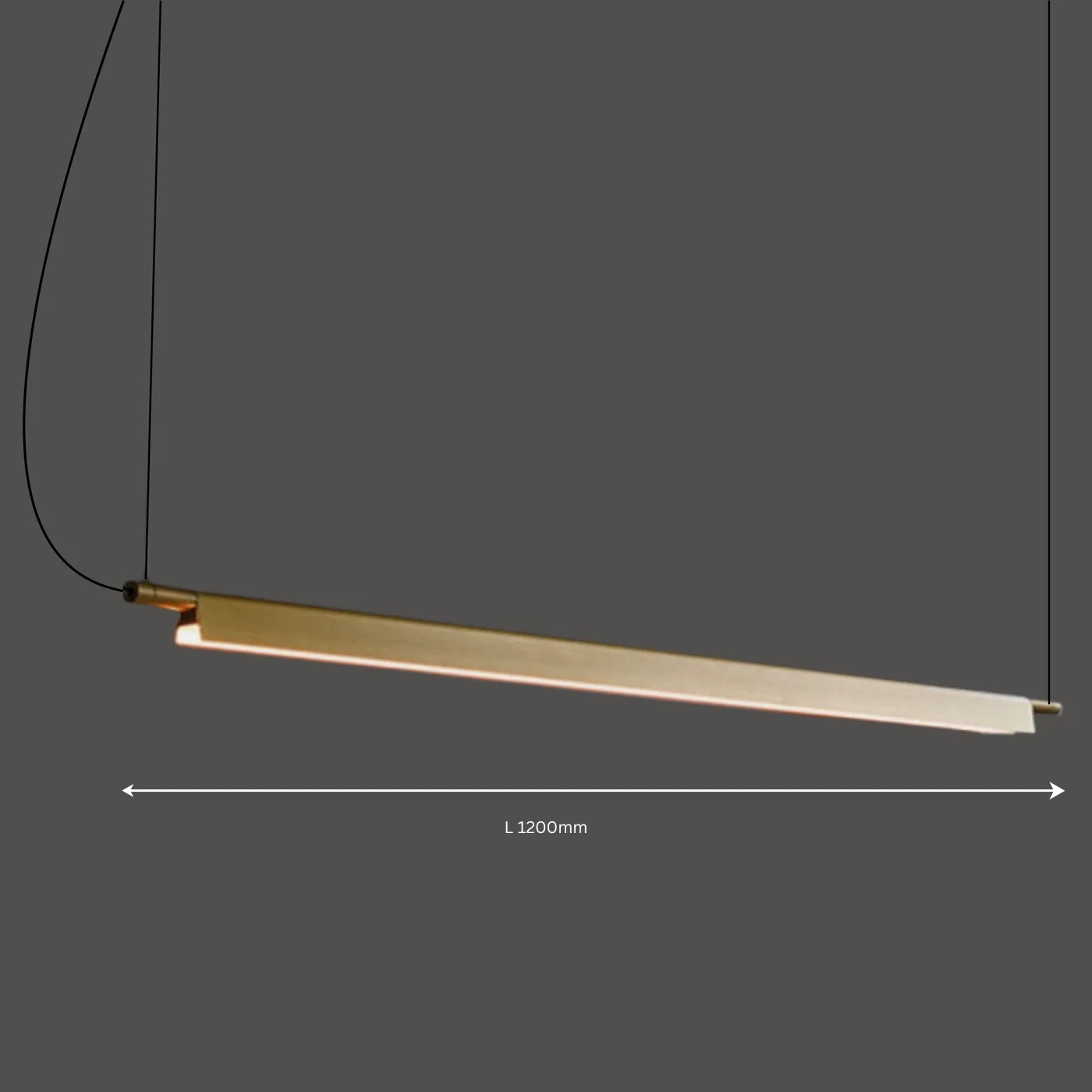 Linearis Gold Linear Light
