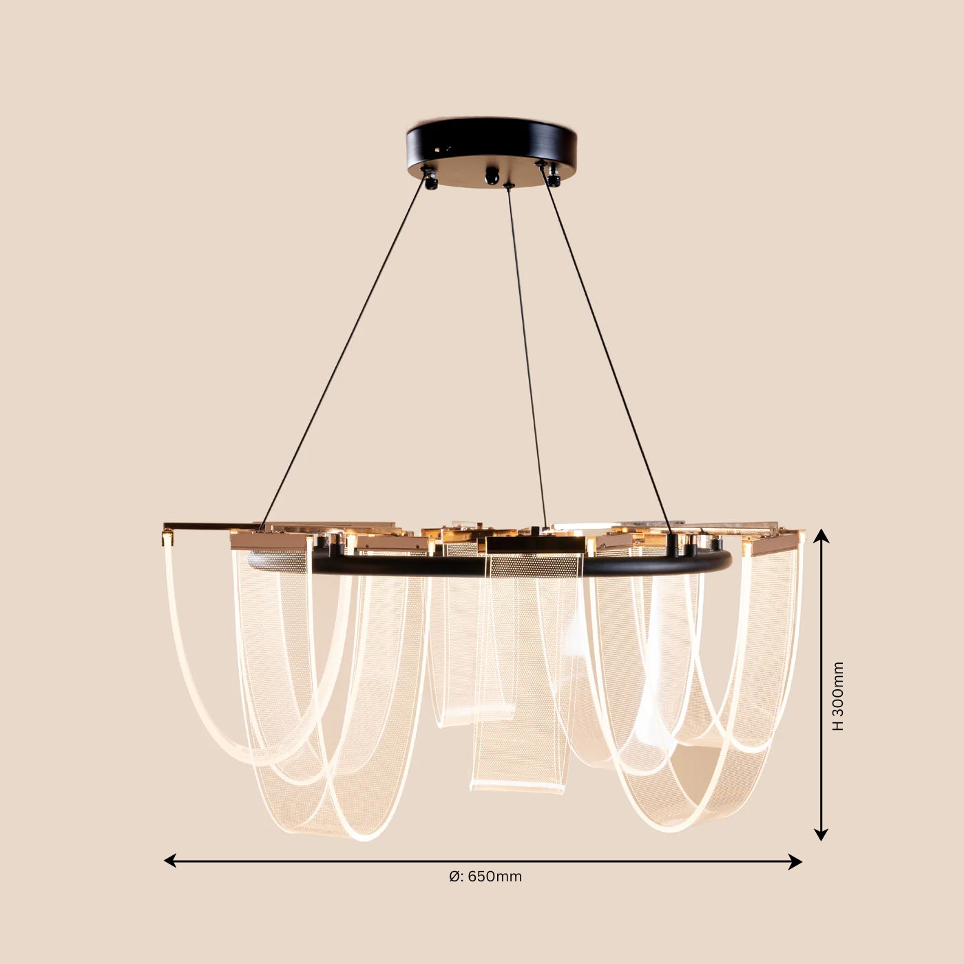 Lumina Flow Chandelier