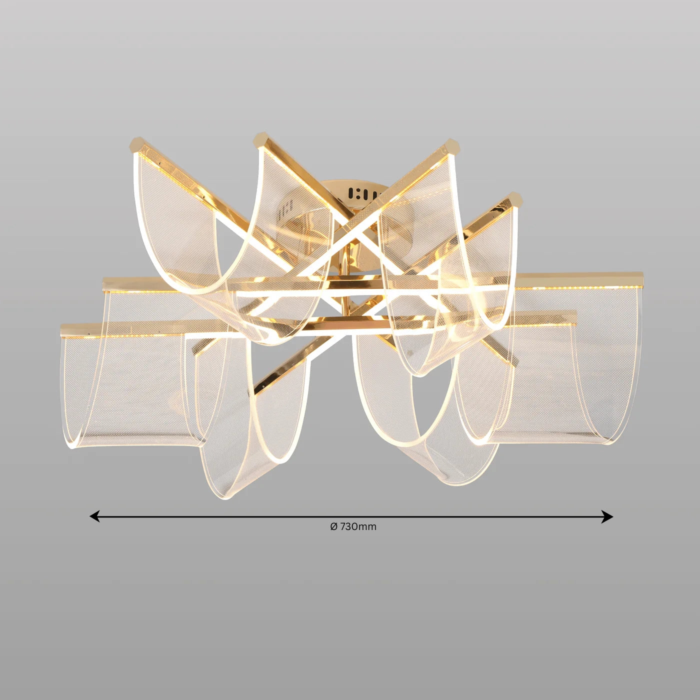 Lumina Weave L Ceiling Light - Teenbatti