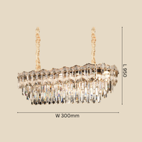 The Sovereign Cascade Oval Pendant