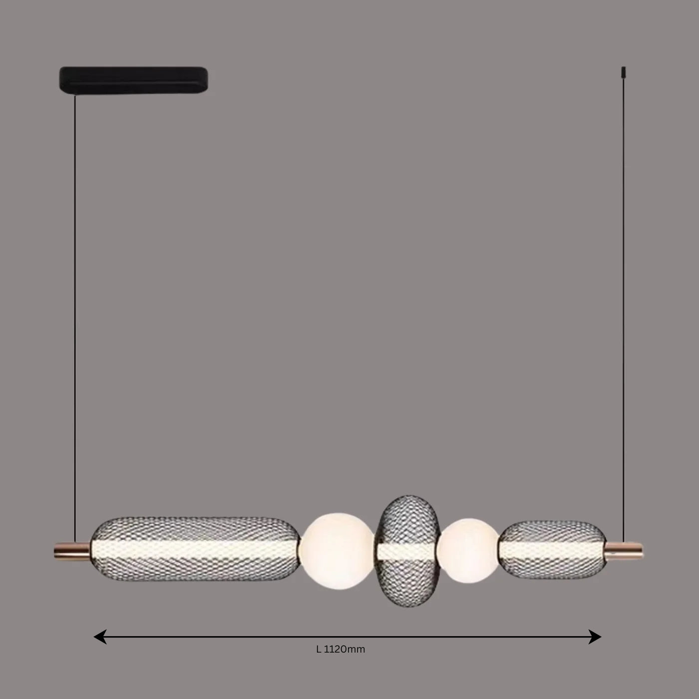 Mesh & Glow Linear Light - Teenbatti