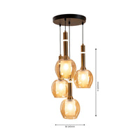 Metro Modern Hanging Light - Teenbatti