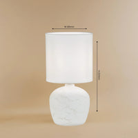 Midnight Marble Table Lamp - Teenbatti