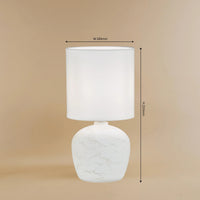 Midnight Marble Table Lamp