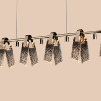 Staccato Crystal Linear Pendant