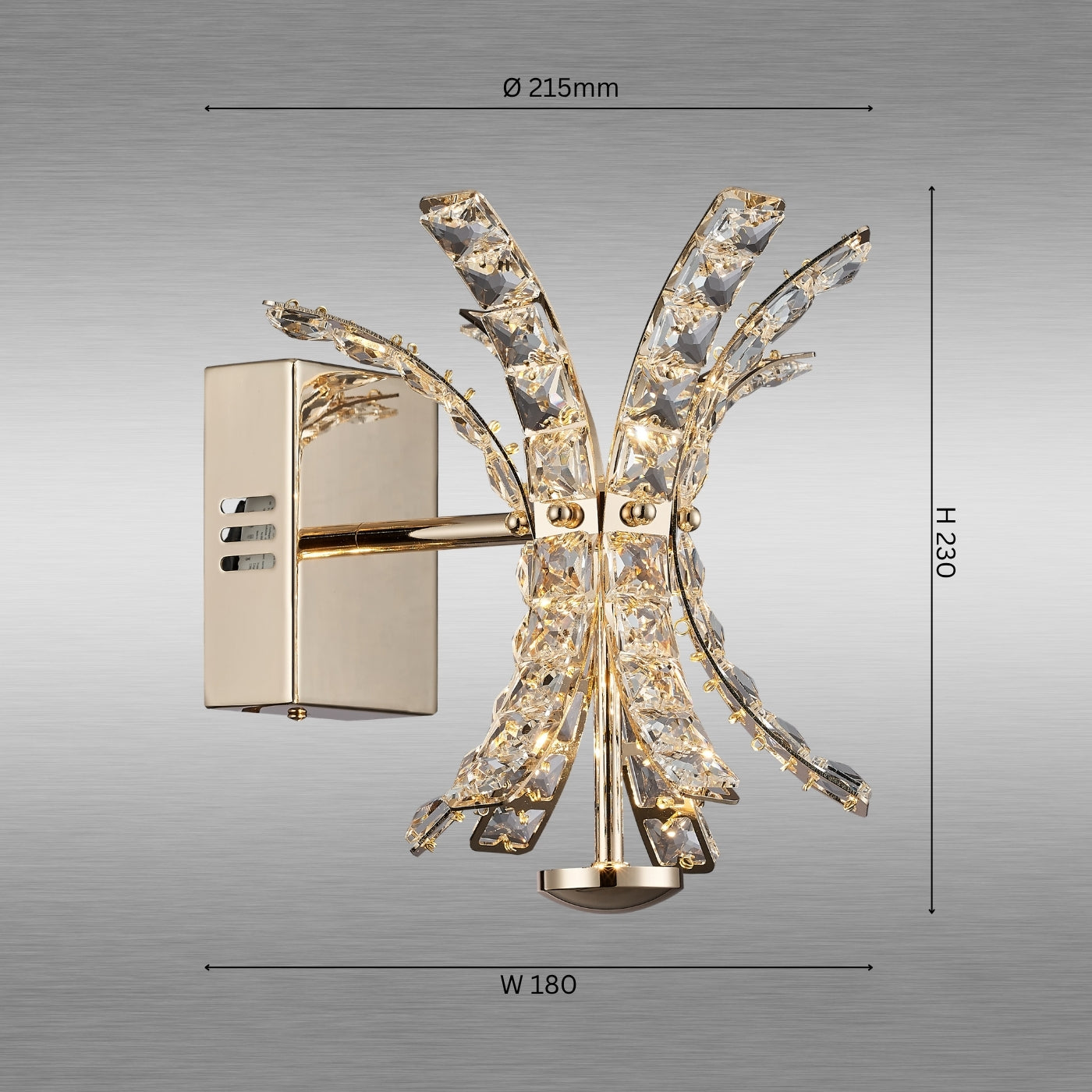 Celeste Starburst Wall Light