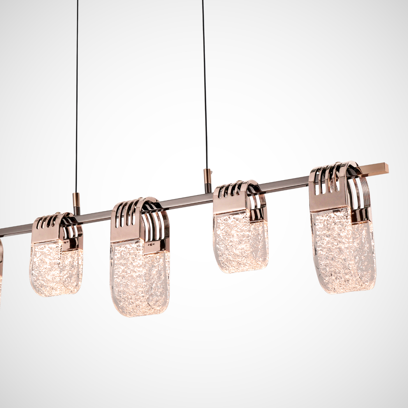 The Helix Linear Island Pendant