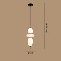 Lumière Pebble Drop Pendant Light