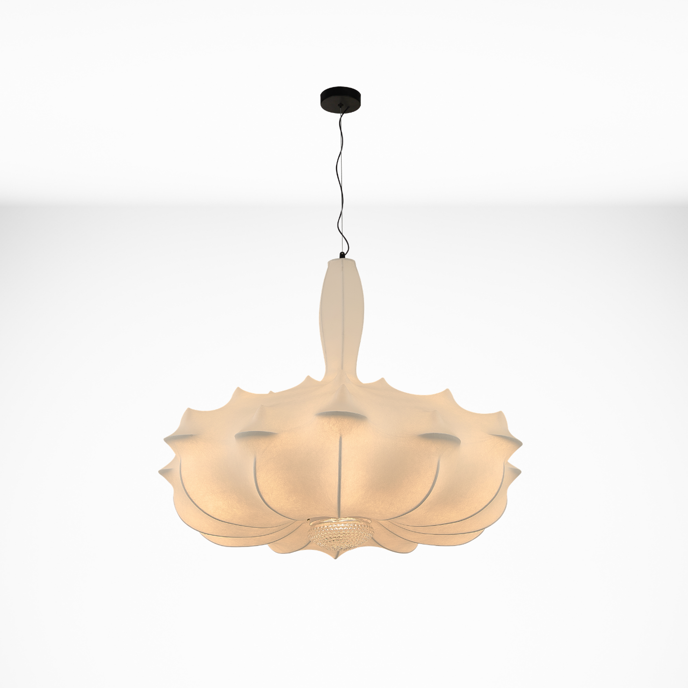 The Nimbus Crown Pendant Light