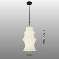 The Pagoda Minor Pendant Light (3-Tier)