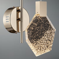 The Solitaire Hex Wall Light