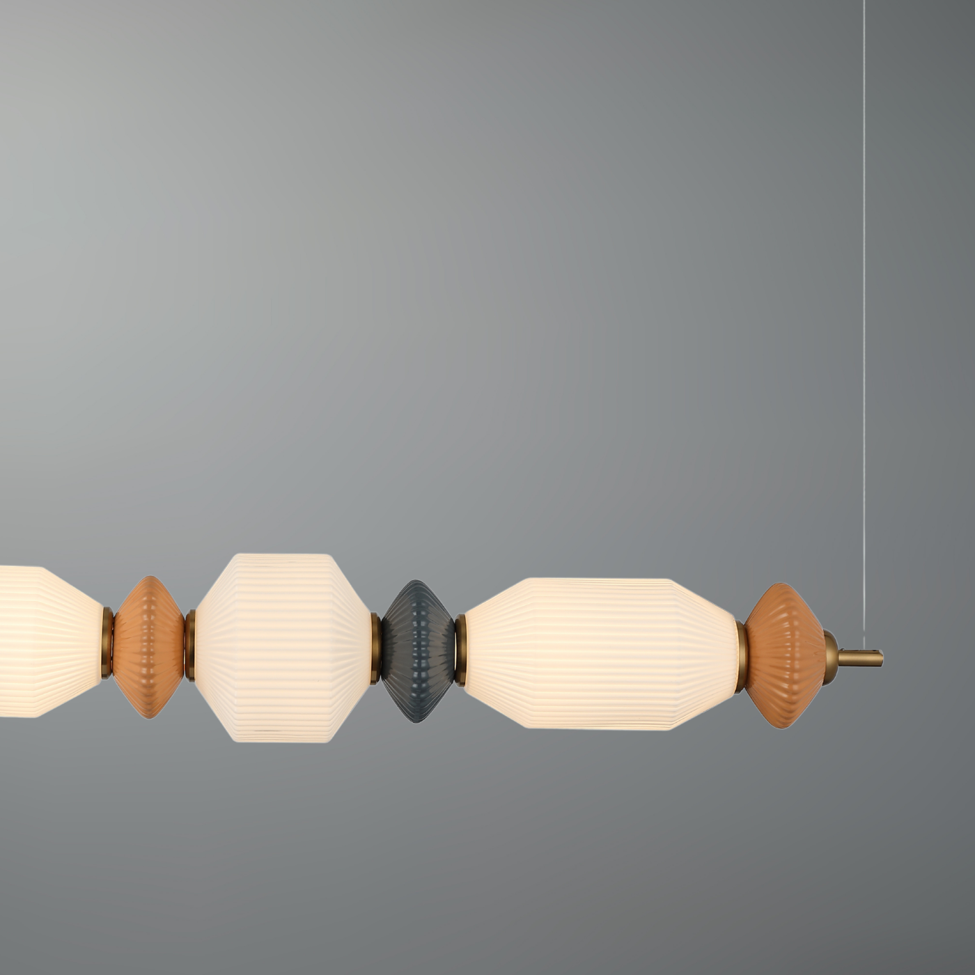 The Artisan Abacus Linear Pendant