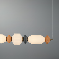 The Artisan Abacus Linear Pendant