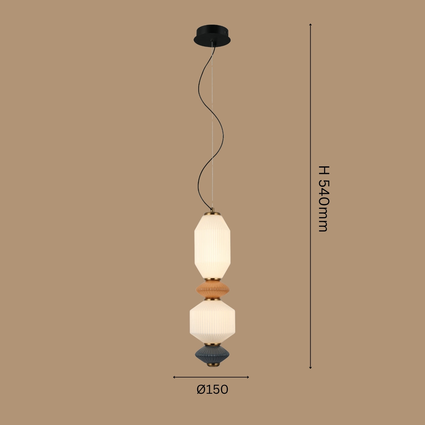 The "Lantern Totem" Pendant Light