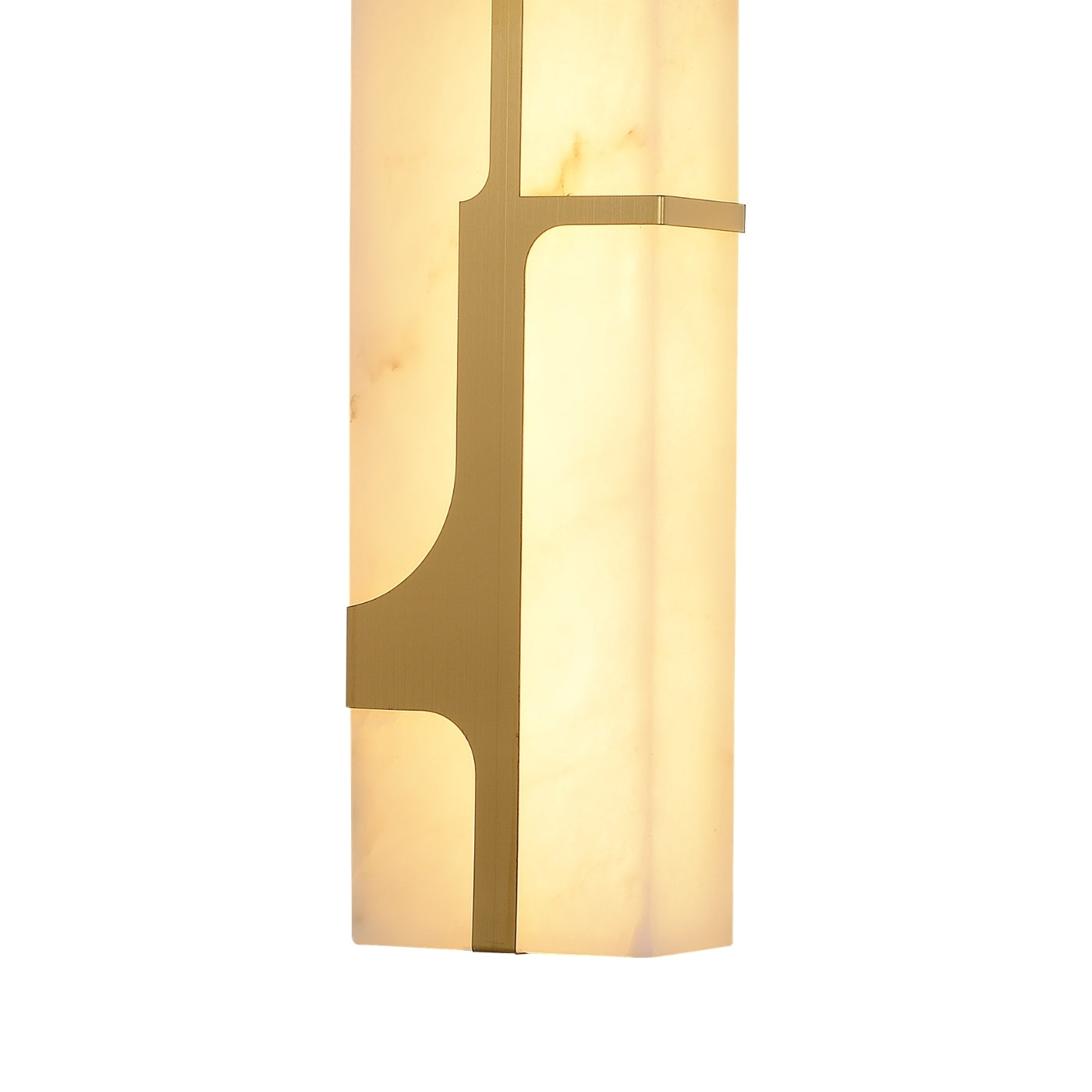 The Alabaster Grid Wall Light
