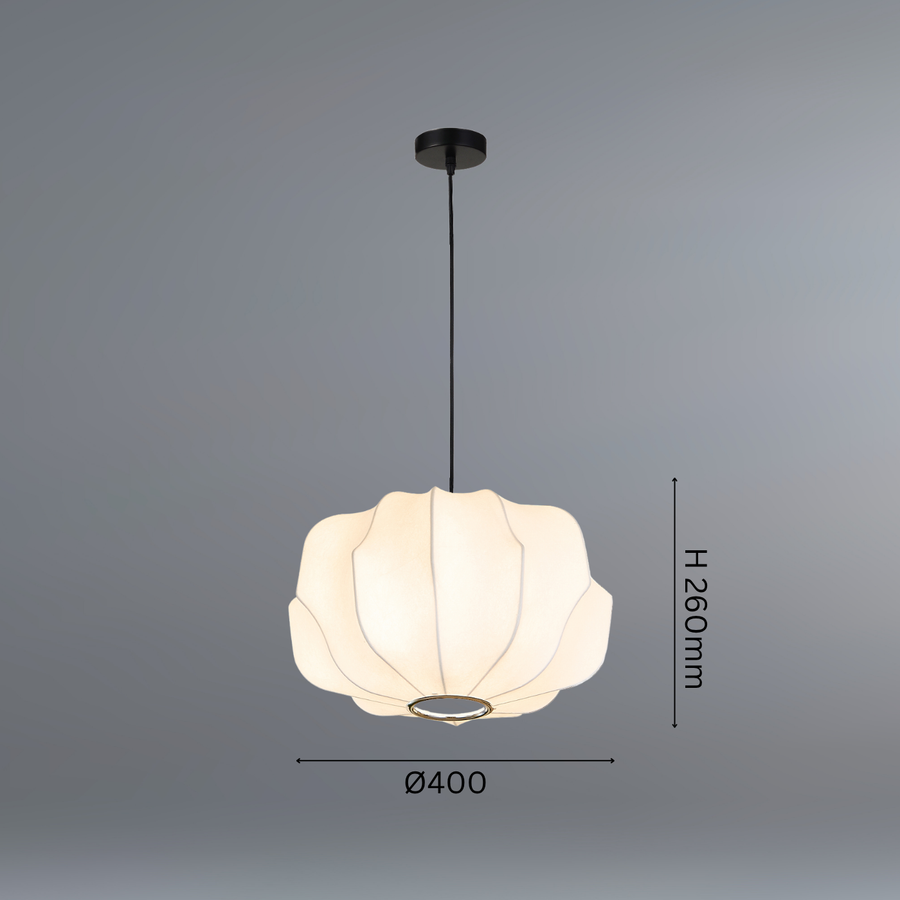 The Nimbus Lotus Pendant Light