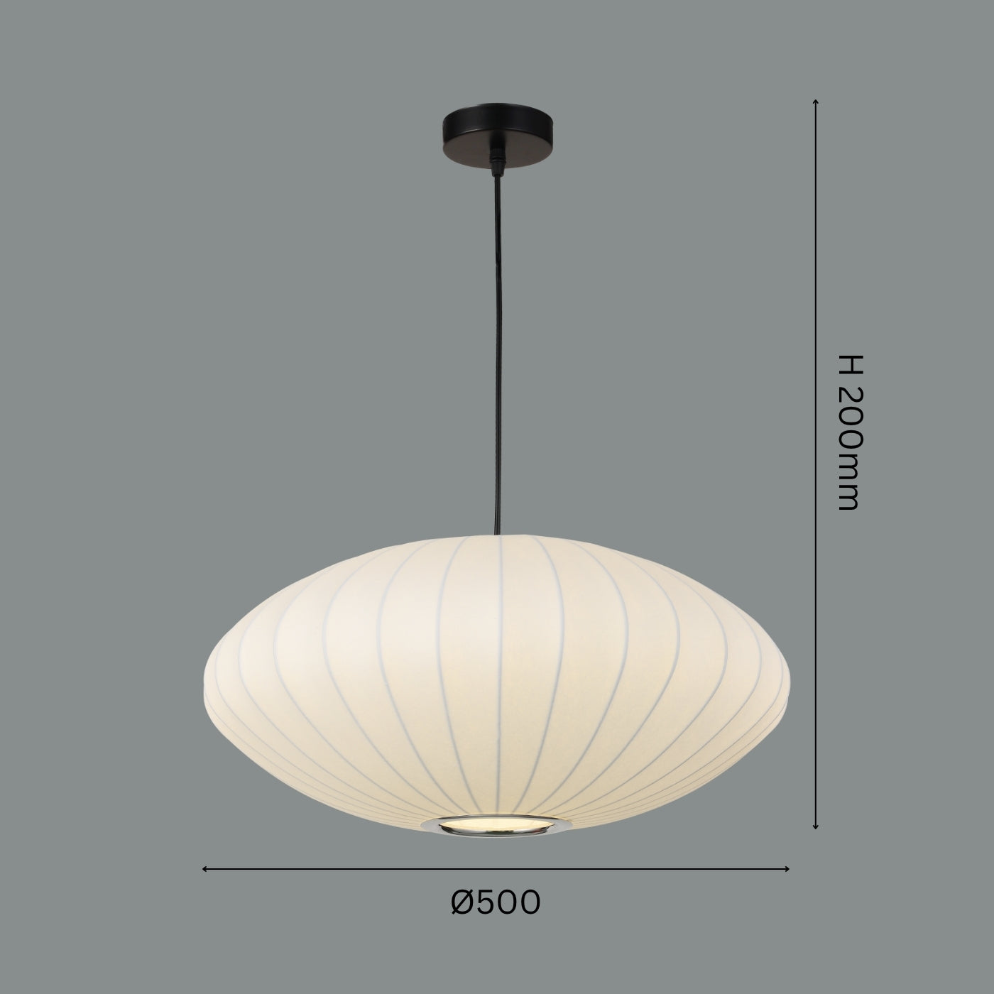 The Nimbus Saucer Pendant Light