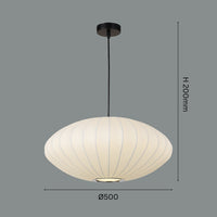 The Nimbus Saucer Pendant Light