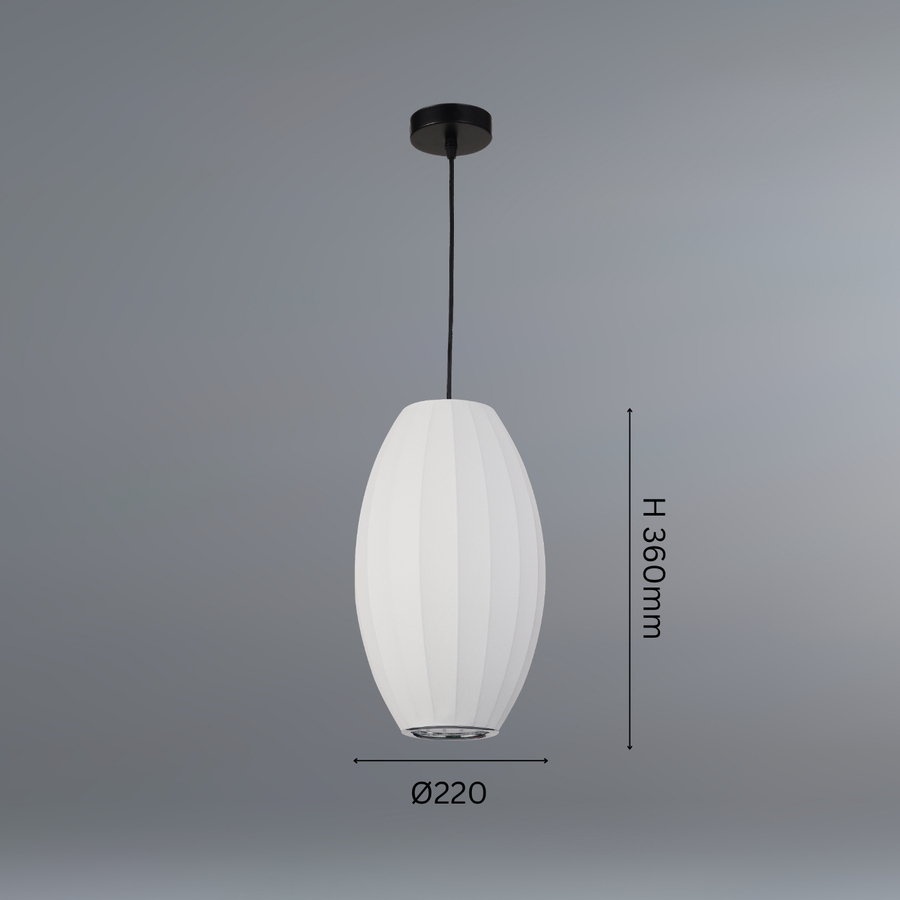 The Nimbus Cigar Pendant Light