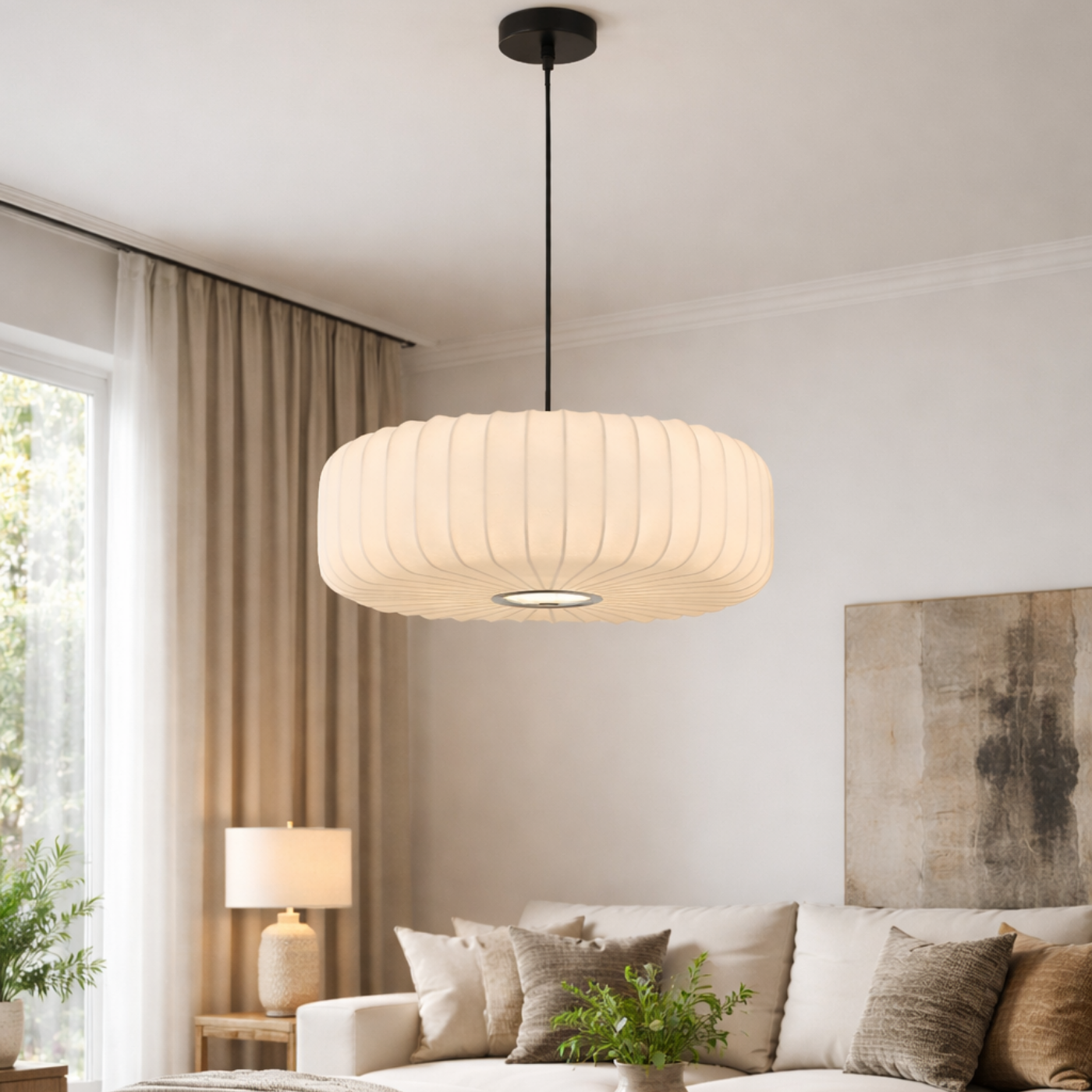 The Nimbus Drum Pendant Light