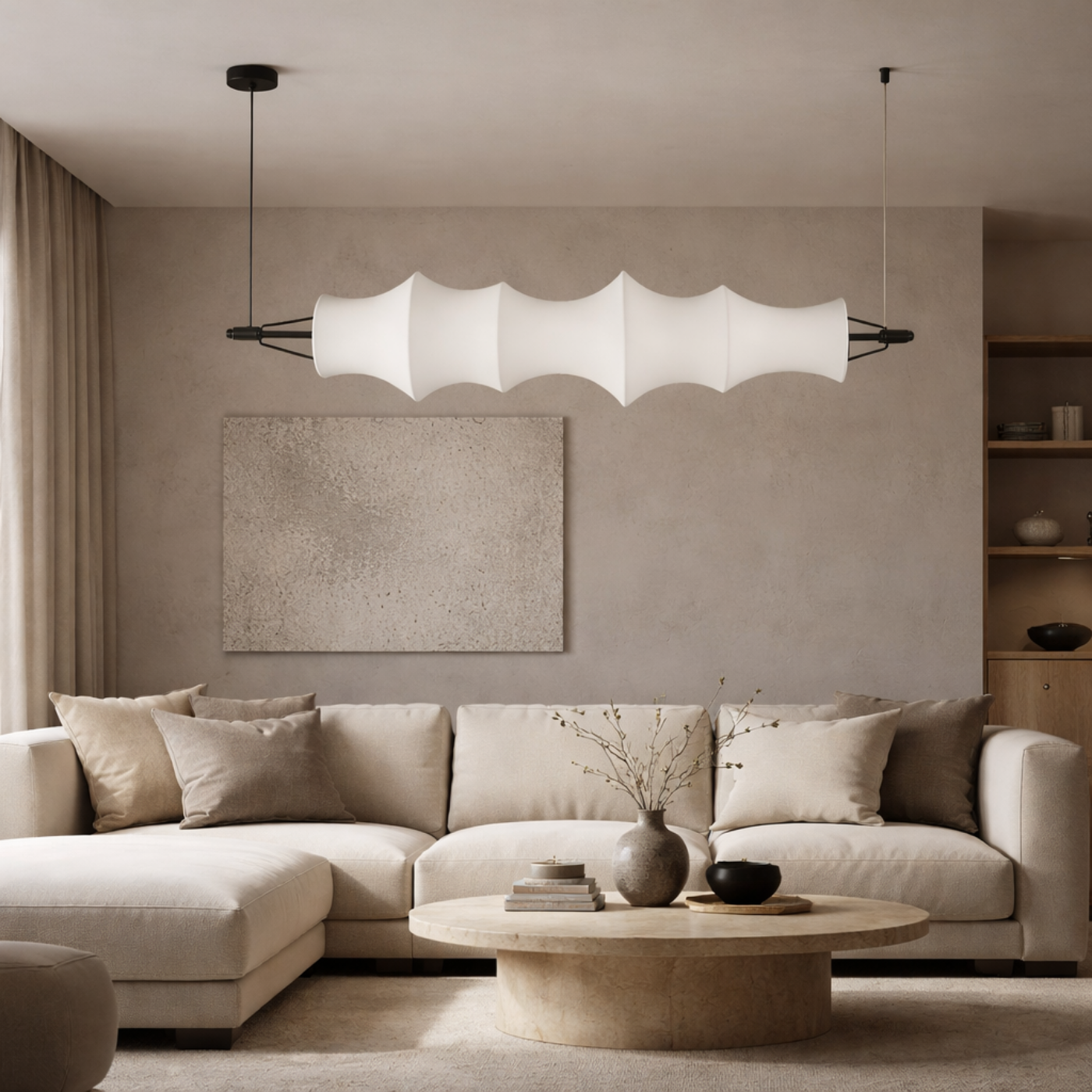The Horizon Pagoda Linear Pendant